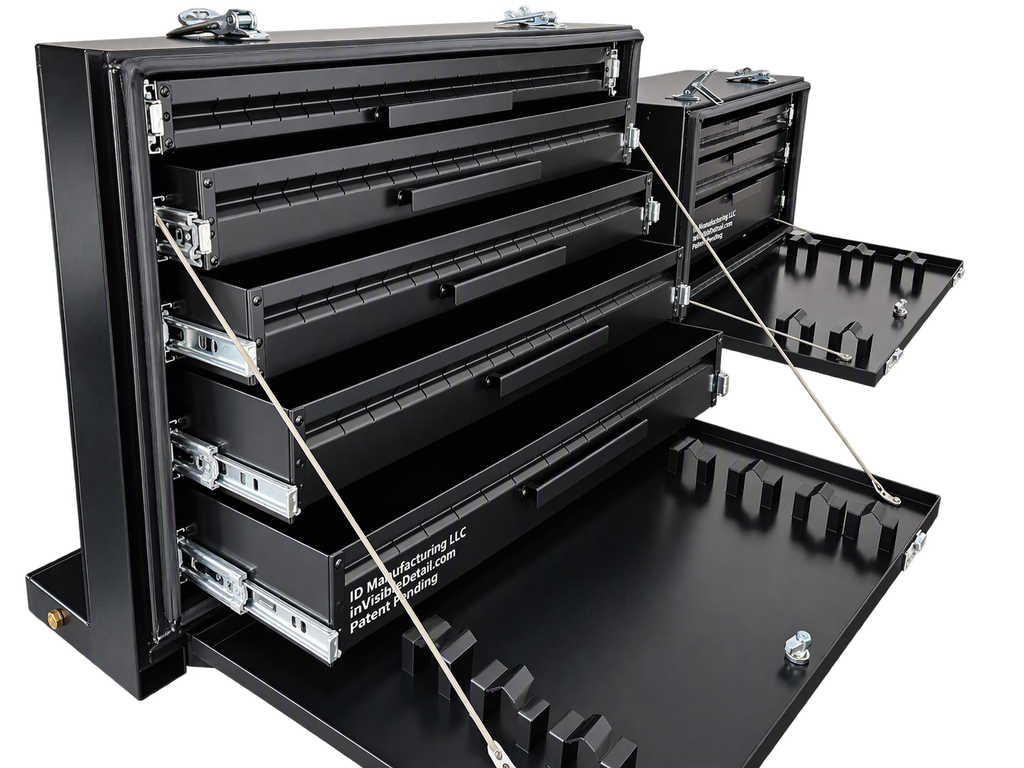 18" Tall Top Mount, 5 Drawer